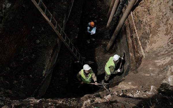 Археологи нашли в «Зарядье» следы старинного портового торга