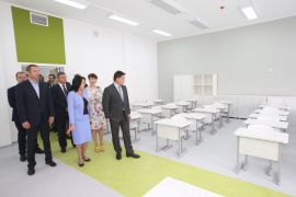ГК «Инград»: Андрей Воробьев проверил готовность к открытию гимназии №33