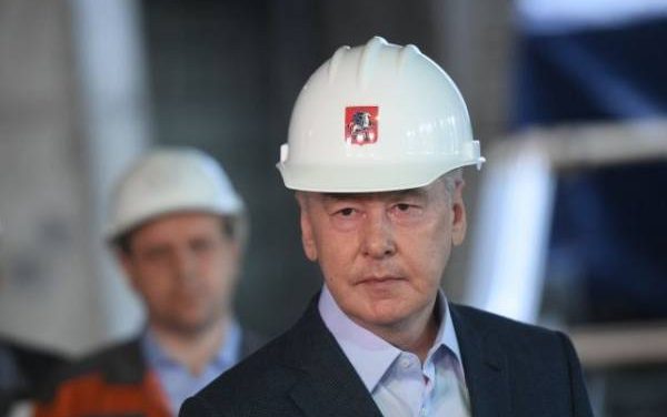Собянин осмотрел ход строительства станции метро «Юго-Восточная»
