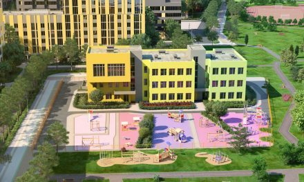 Детский сад в ЖК «Янила Кантри» строится с опережением графика