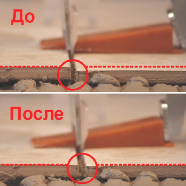 Система выравнивания плитки Плитонит Зажим SVP-PROFI 2 мм (упак 100 шт)