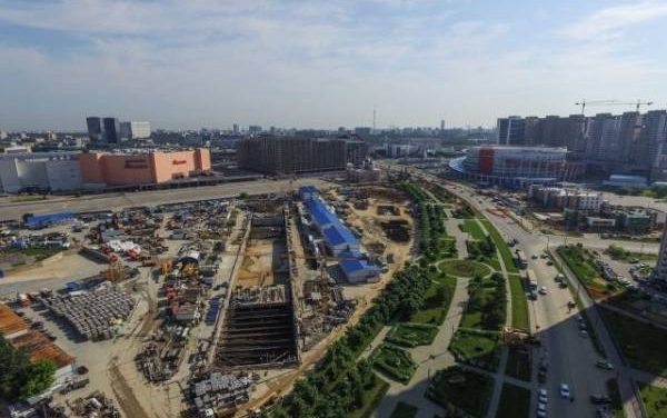 Строительство станции метро «ЦСКА» находится в завершающей стадии