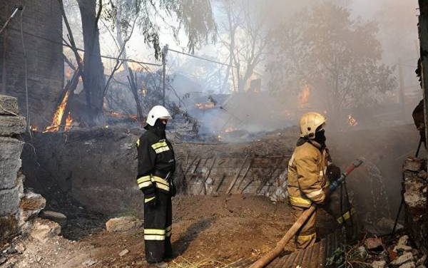 Пучков поручил подготовить проект по рекультивации зоны крупного пожара в Ростове