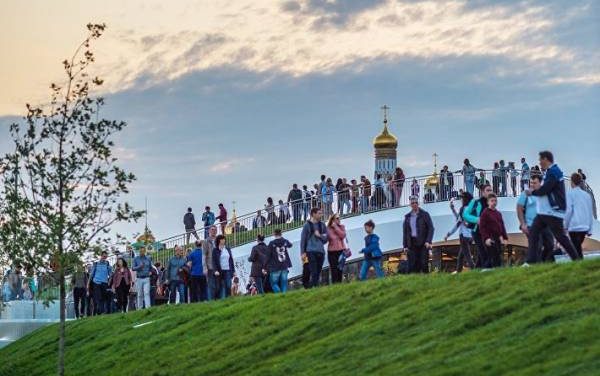 Власти Москвы рассказали, на что потратили деньги в парке «Зарядье»