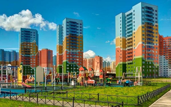 ЖК «Новая Охта»: завершено строительство очередных домов и детских садов